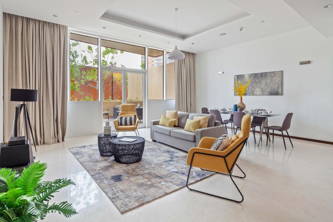 Maison Privee - Bright Apt With Maid & Beach Access On The Palm
